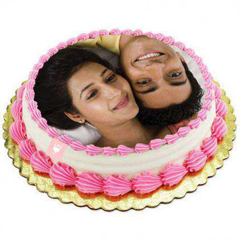 Delightful Eggless Photo Cake