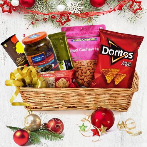 Festive Celebration Gift Basket