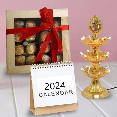 Enticing Ferrero Rocher Chocos in a Wooden Box with Assortments