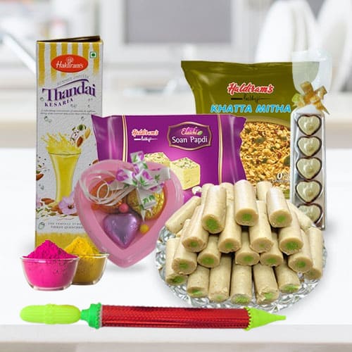 Delightful Holi Food Assortments Gift Hamper