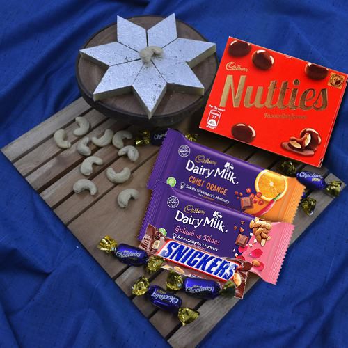 Tasty Haldiram Sweets n Cadbury Assortments Combo