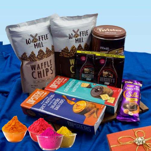 Exclusive Chocolate Magic Hamper with Free Gulal