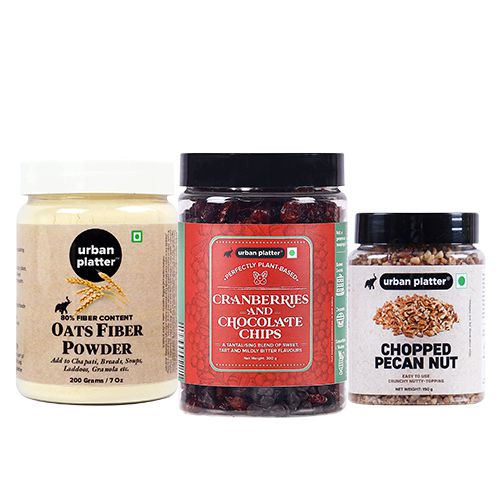 Remarkable Trio of Oats Powder with Pecan Nuts N Chips from Urban Platter