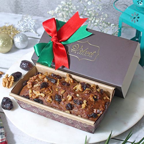 Irresistible Sugarfree Date and Walnut Cake