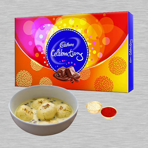 Delicious Rasmalai N Cadbury Celebrations Pack