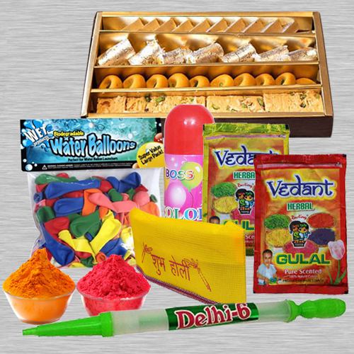 Holi Hamper N Assorted Sweets