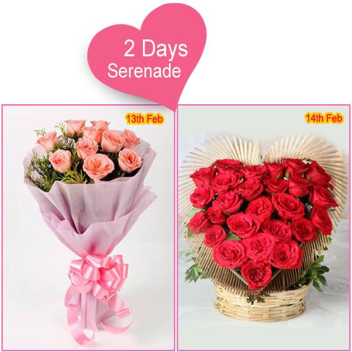 Eye Catching 2 Days Serenade Gift Combo