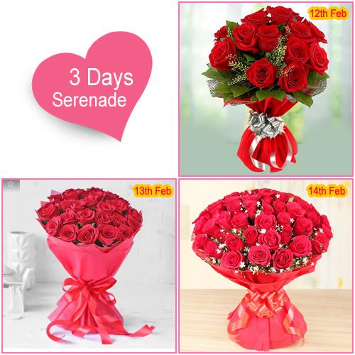 Mesmerizing 3 Days Serenade Gift Combo