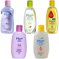 Johnson and Johnson Baby Top to Toe Wash 100 ml Baby Oil 100 ml Baby Lotion  100 gms Baby Shampoo 100 ml Baby Hair Oil 100 ml to Agra, India
