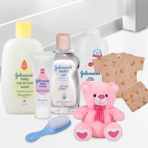 Exclusive Johnson Baby Care Gift Combo