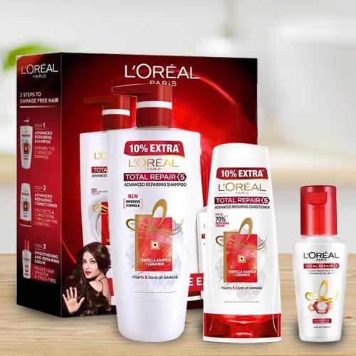 Appealing LOreal Hair Care Gift Kit to Agra, India Appealing LOreal Hair Care Gift Kit to Agra, India