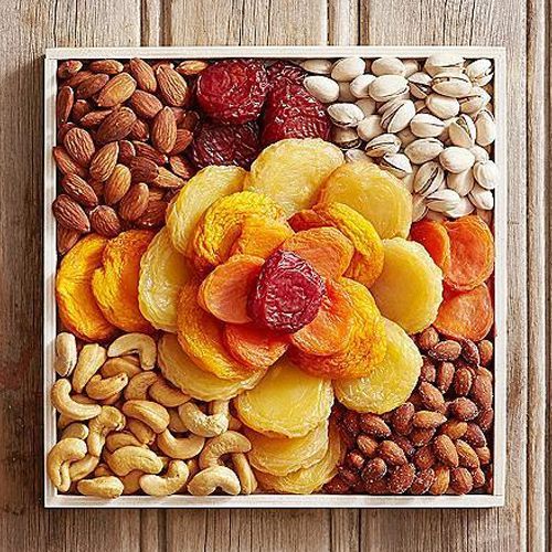 Delightful Assorted Dry Fruits Tray