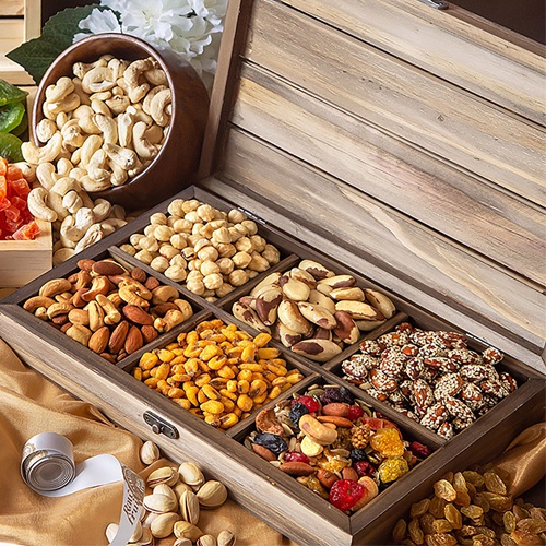 RawFruit Signature Jumbo Dry Fruit Lid Box