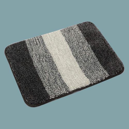 Funky Striped Anti Skid Bath Mat