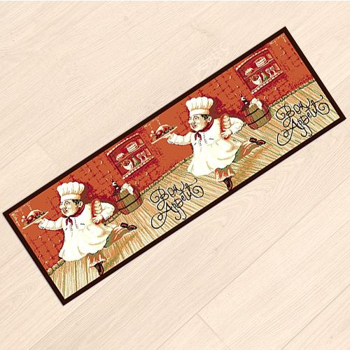 Smarty Kitchen Runner Floor Mats with Anti Skid Latex