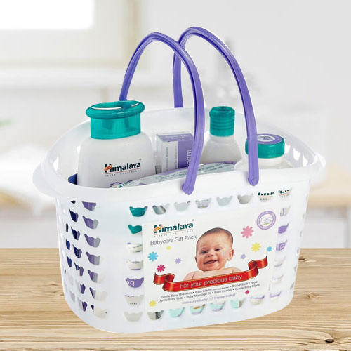 Marvelous Baby Care Gift Basket from Himalaya