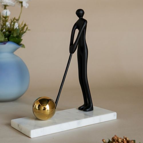 The Golfers Essence Sculpture