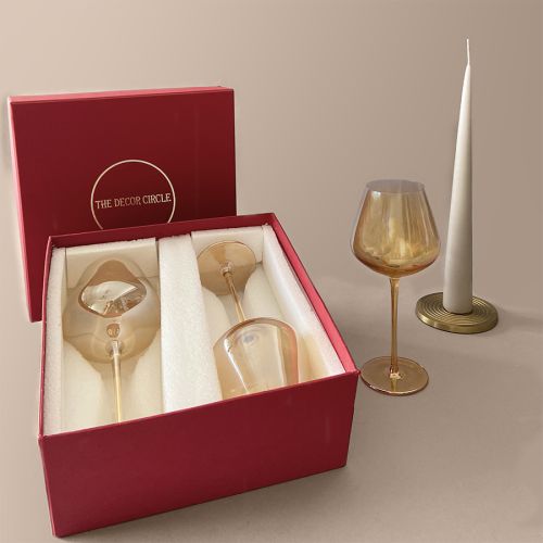 Luxe Goblet Wine Glasses Gift Set