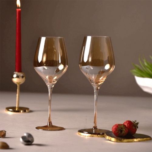 White Wine Glasses Gift Set