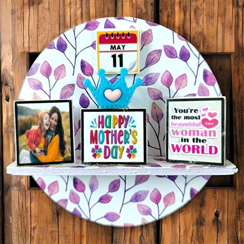 Quirky Custom Mothers Day Fridge Magnet