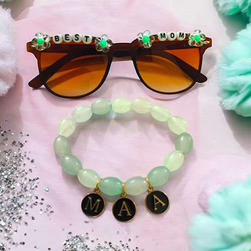 Beautiful Mom Bracelet  N  Goggles Set