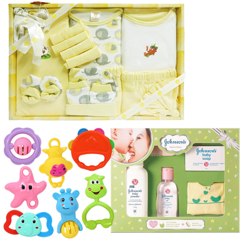 Buy Mother Sparsh Baby Gift Box with Baby Care Essentials (Blessing Box) | Gift  Set for Babies, Newborns & Baby Showers Online at Low Prices in India -  Amazon.in