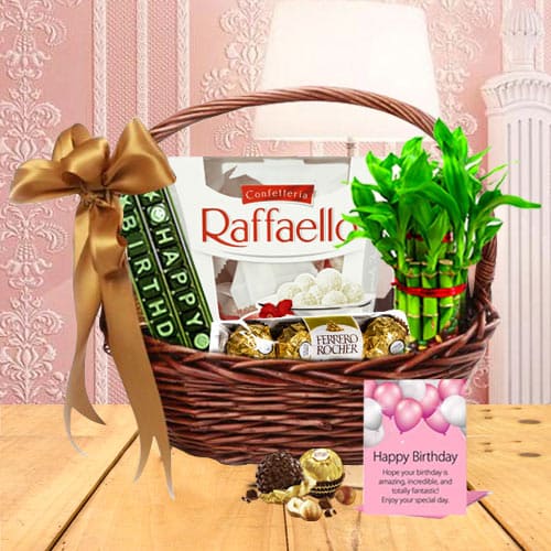 Delectable Birthday Fiesta Gift Basket