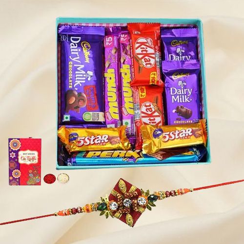 Choco Tryst with Rakhi Card