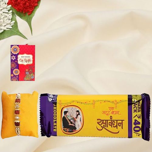 Personalized Choco Rakhi Treat of Love