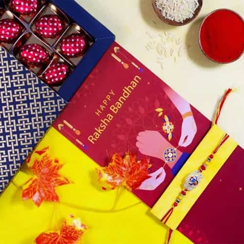 Sparkling Rakhi Radiance