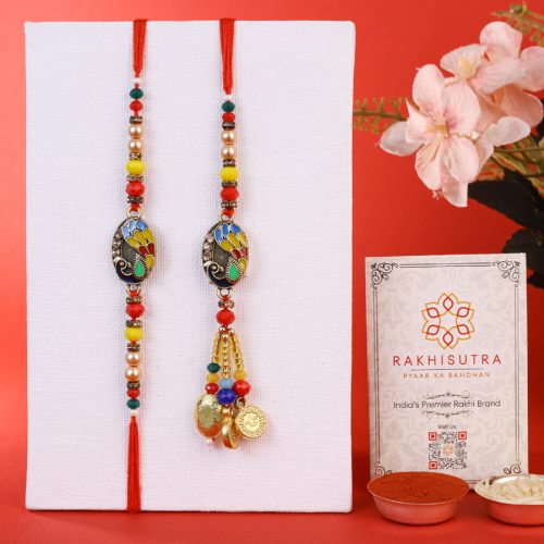 Premium Bhai Bhabhi Rakhi Gift