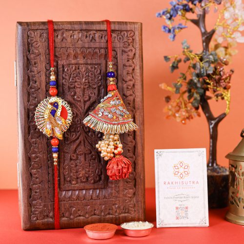 Thoughtful Bhaiya Bhabhi Rakhi Gift