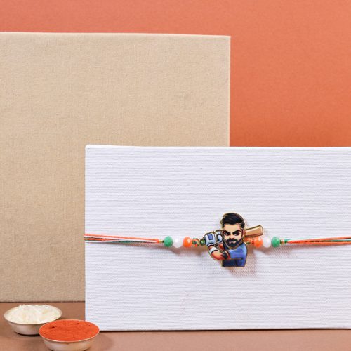 Stunning Kids Virat Kohli Rakhi Gift