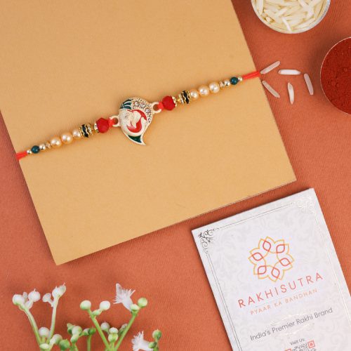 Ganesh Rakhi Divine Set