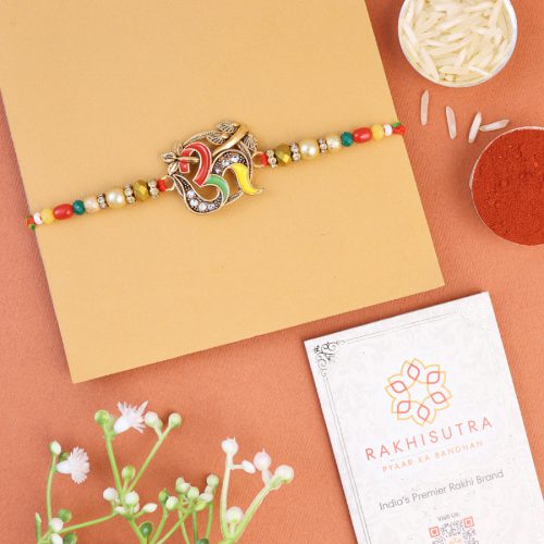 Ganesh Rakhi with Ritual Kit