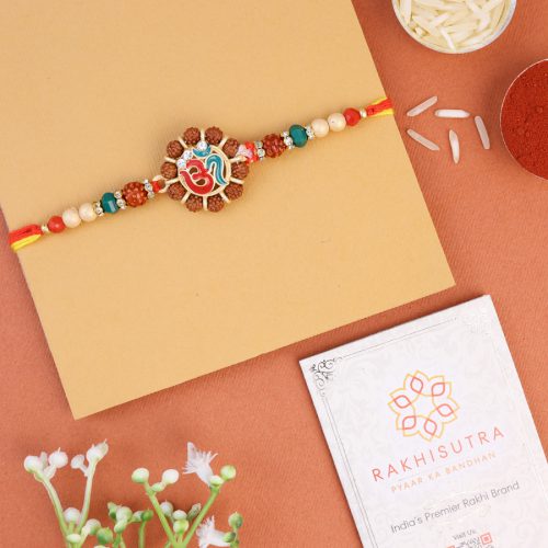 Divine Om Rakhi Gift Collection