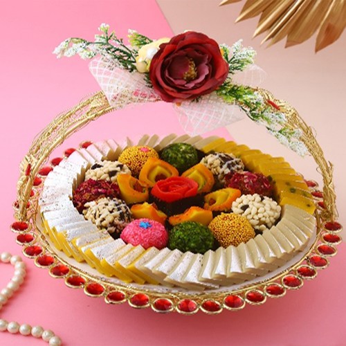 Exotic Basket of Assorted Sweets