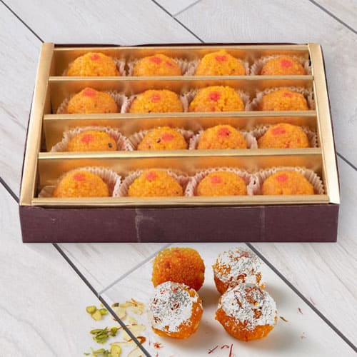 Awesome Haldirams Motichur Laddoo