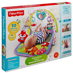 Amazing Fisher Price 3-in-1 Musical Activity Gym