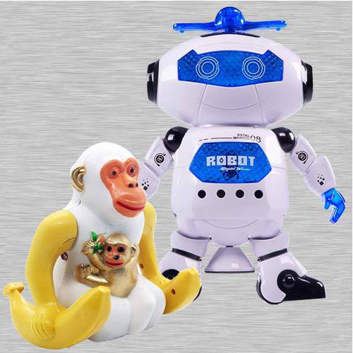 Wonderful Dancing Robot N Webby Funny Orangutan