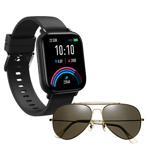 Exclusive Bluetooth Smart Watch N Polarized Sunglasses