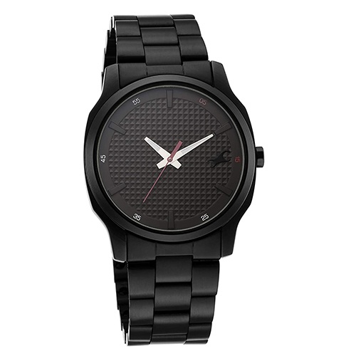 Impressive Fastrack Casual Analog Black Dial Mens Watch