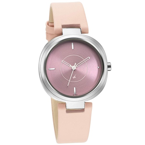 Fancy Fastrack Casual Analog Pink Dial Womens Watch